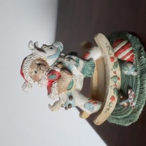 Cherished Teddies Beth on Deer EUC